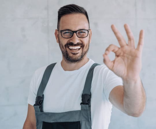 Client satisfait du déménagement international avec Grospiron