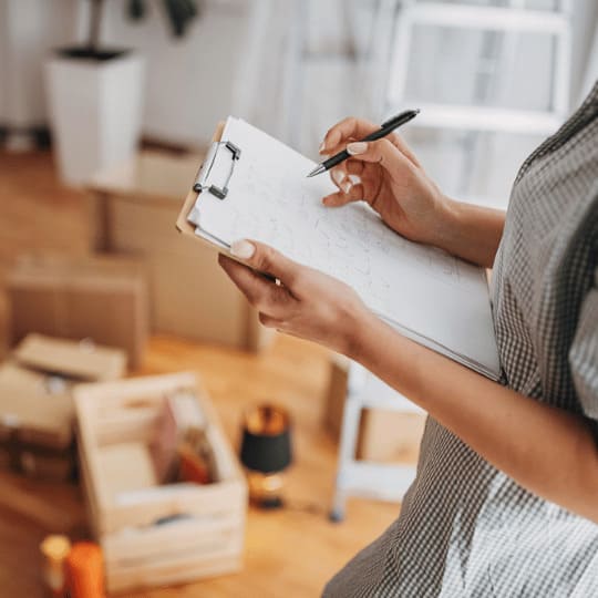 Suivi administratif et checklist de déménagement avec Grospiron